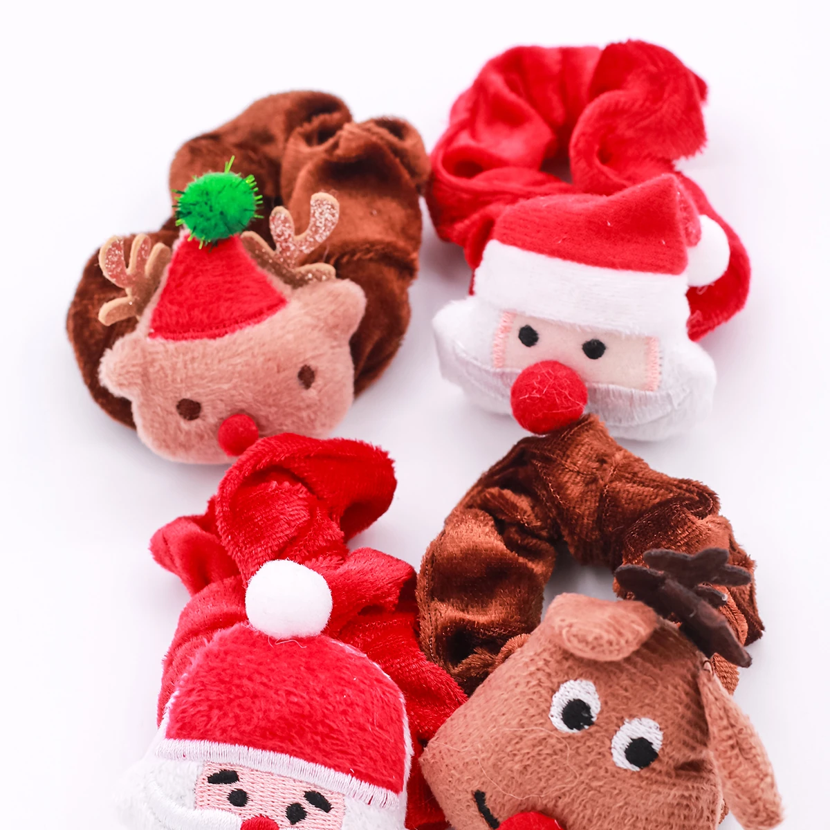 Mini & Kids - Christmas Scrunchie Rudolph