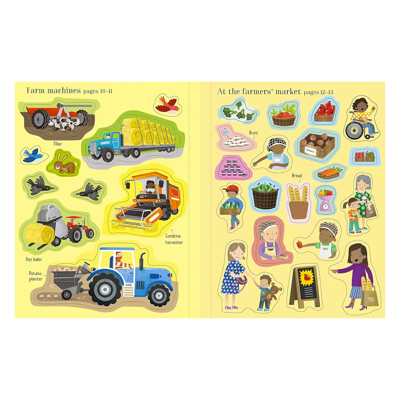 First Sticker Book Farm 
