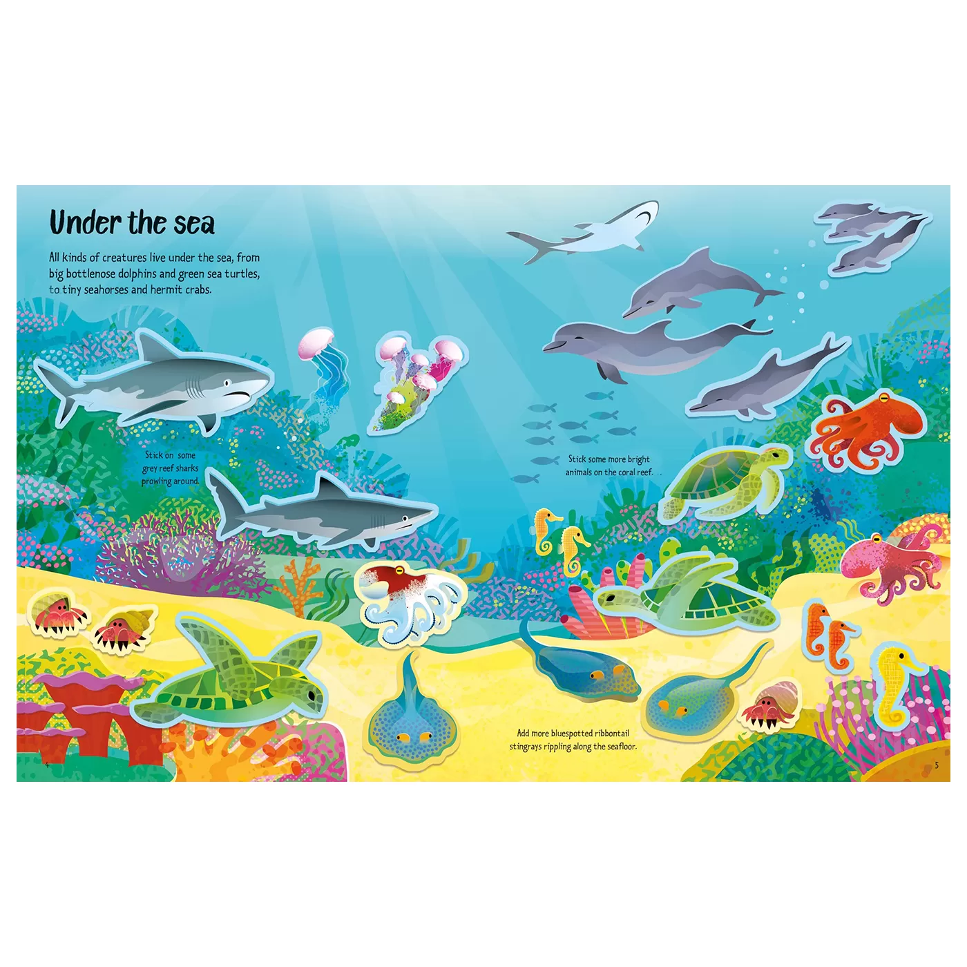 First Sticker Book Wild Animals