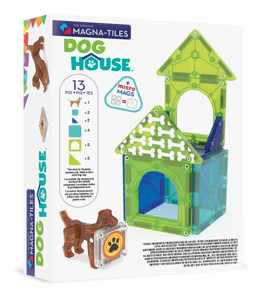 Magna-Tiles - Dog House - 13 Parça
