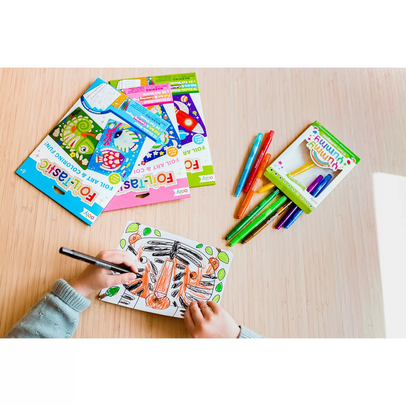 Ooly Foil-tastic Folyo Sanat Seti - Whimsical World