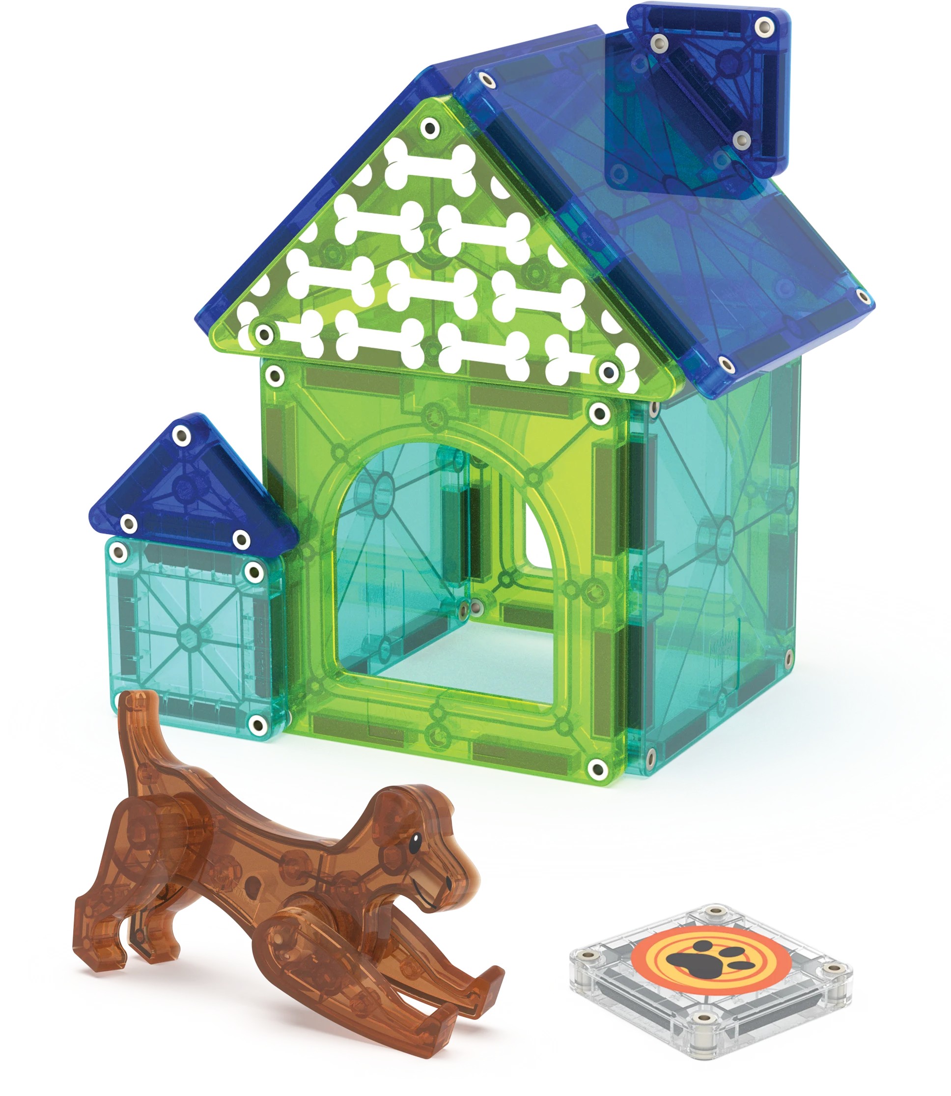 Magna-Tiles - Dog House - 13 Parça