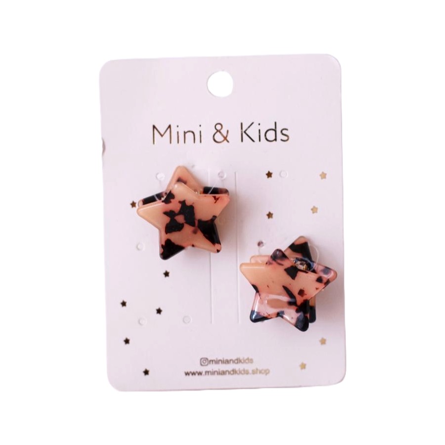 Mini & Kids Mini Flower Claws - Leopard