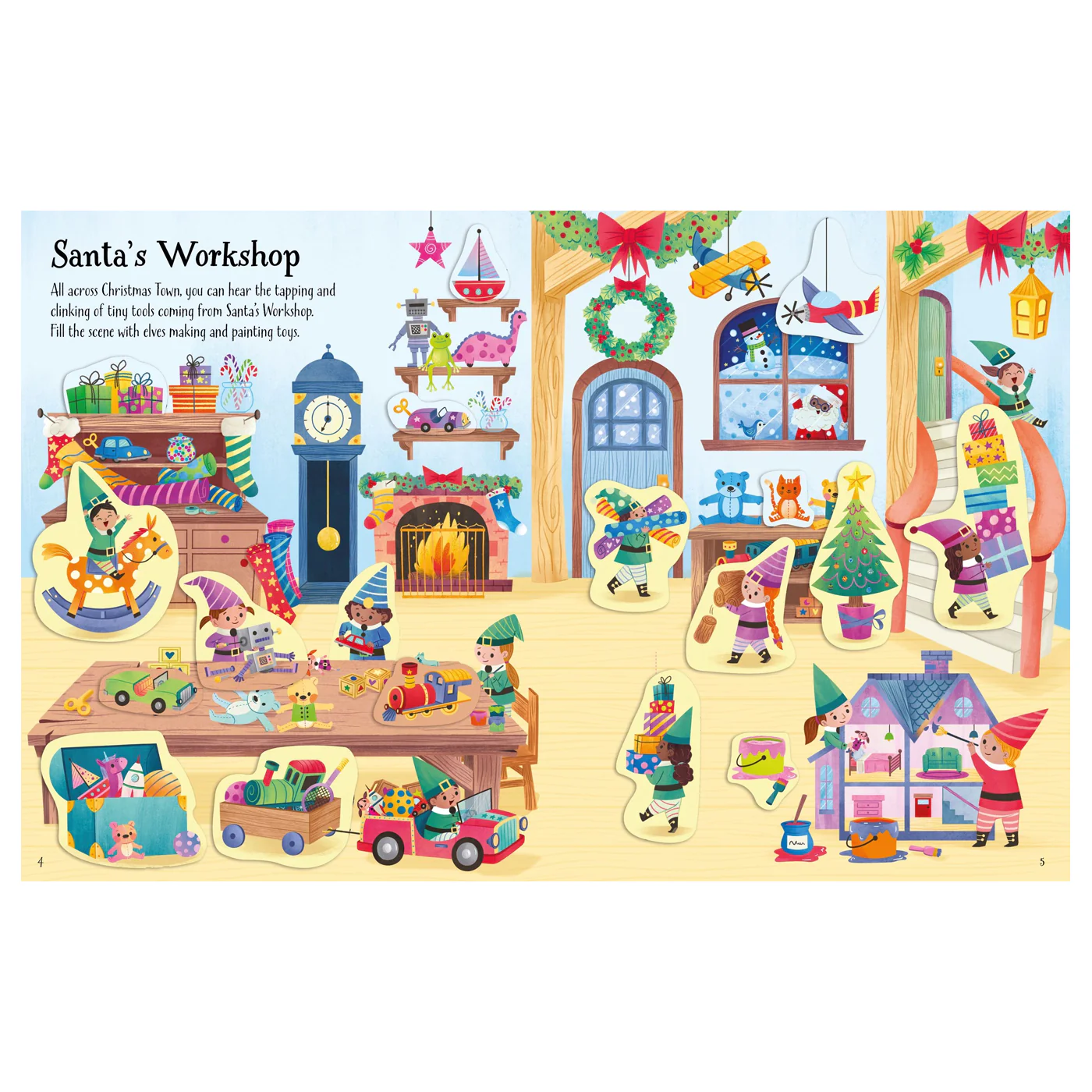First Sticker Book Christmas