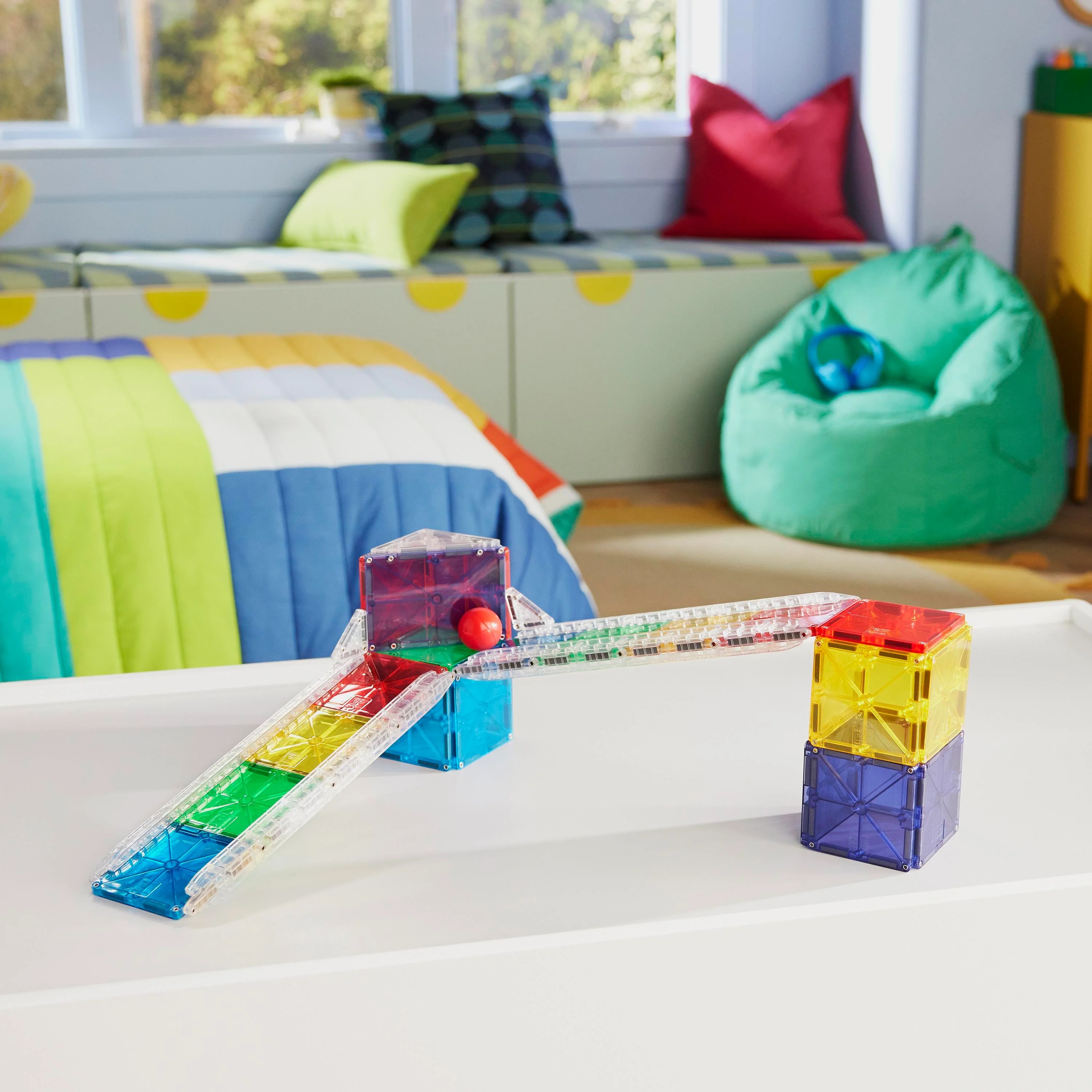 Magna-Tiles - Rail Racers - 33 Parça