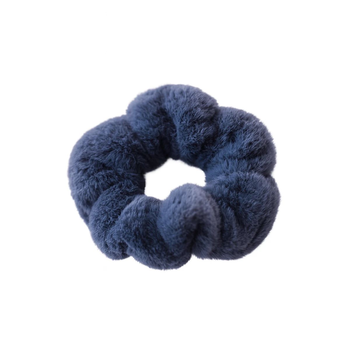 Mini & Kids Peluş Scrunchie - Antrasit