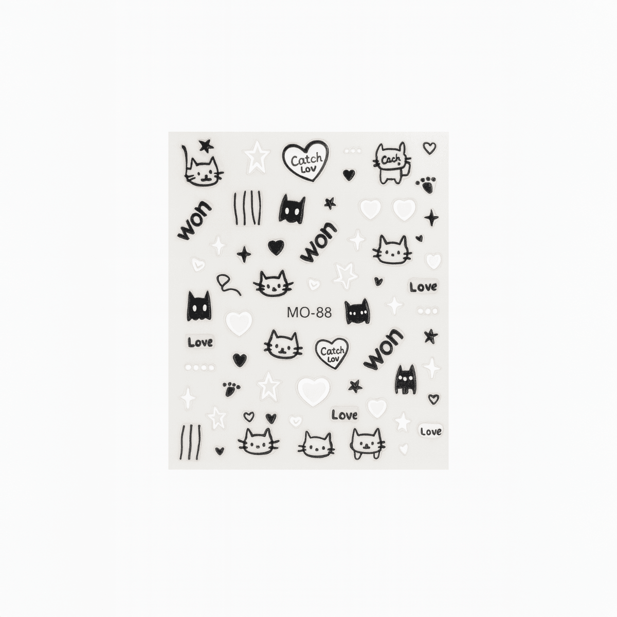 Mini & Kids Nail Sticker Halloween - Kitten