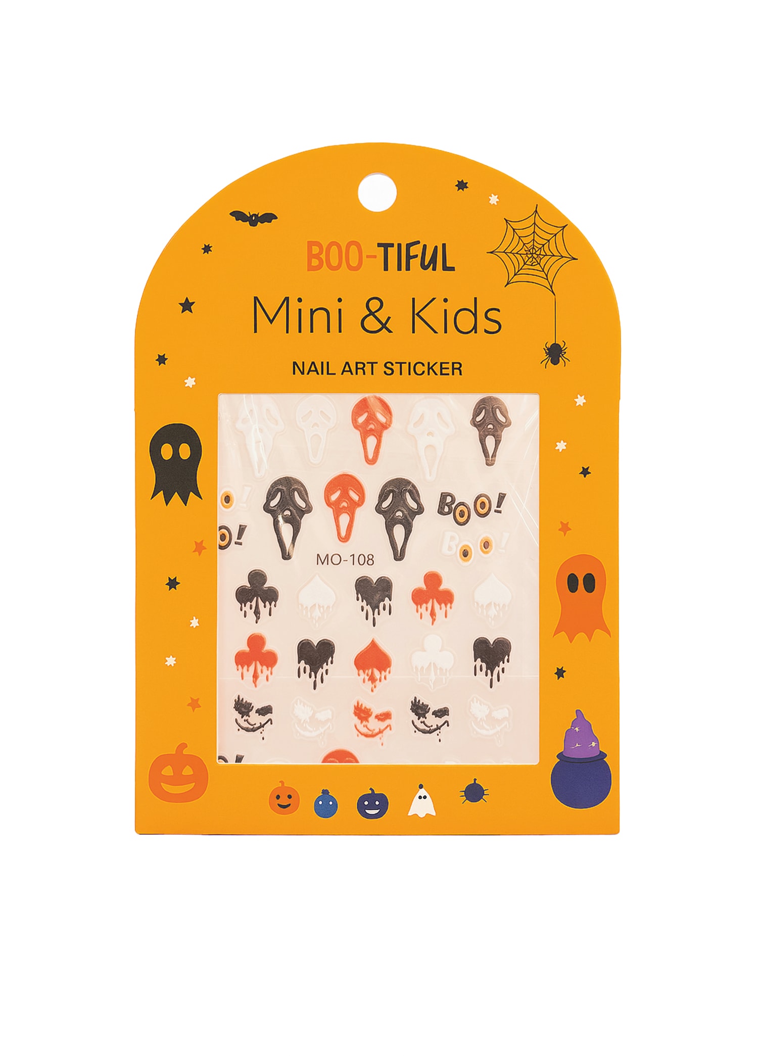 Mini & Kids Nail Sticker Halloween - Boo