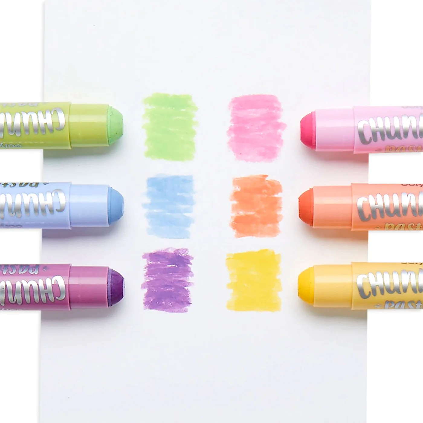 Ooly Chunkies Pastel Boya 6�l? Pastel Renkler
