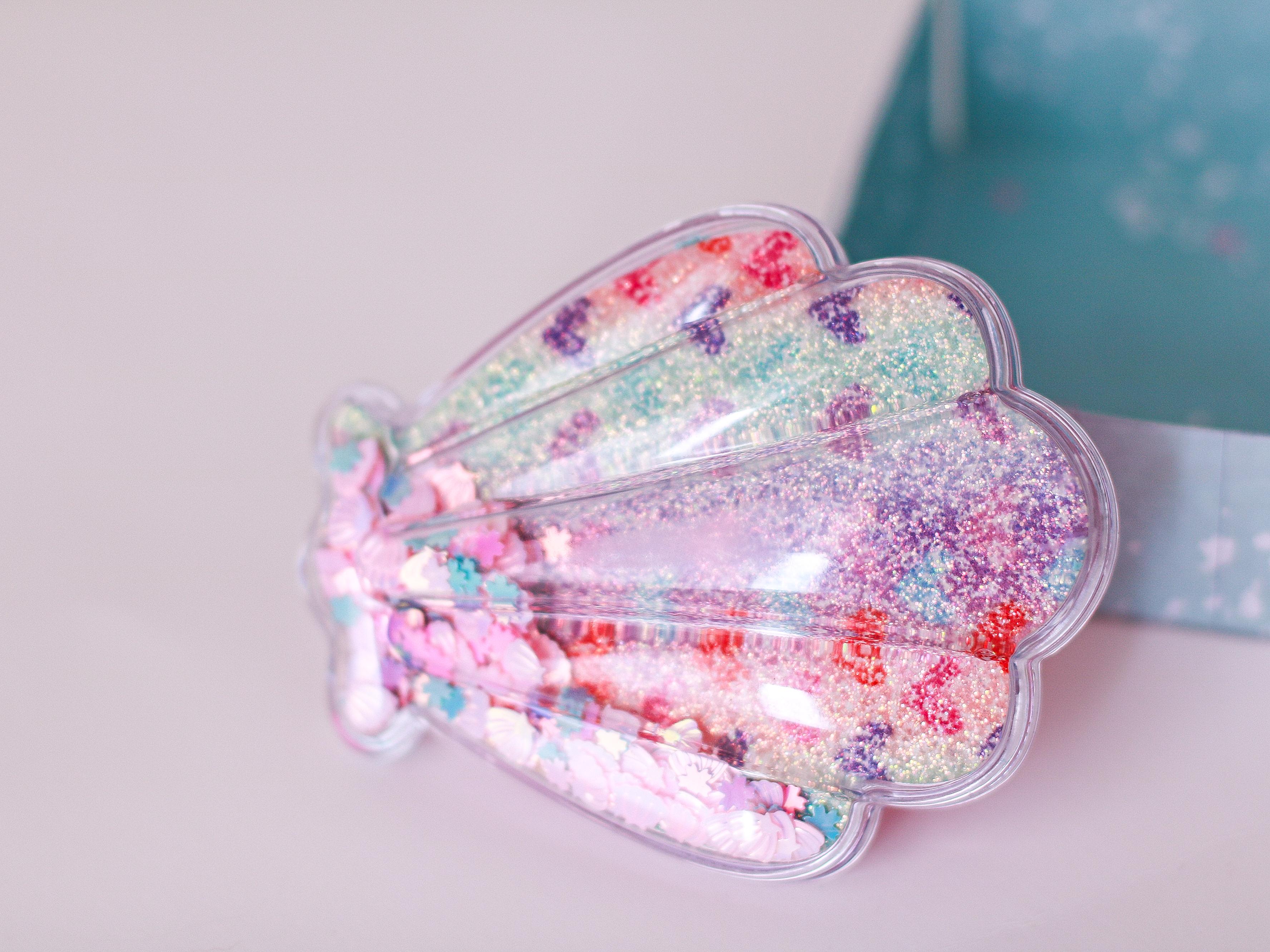 Mini & Kids Little Mermaids Hairbrush - Glitter