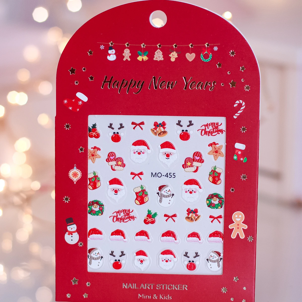 Mini & Kids Çocuk Tırnak Sticker Christmas - Santa