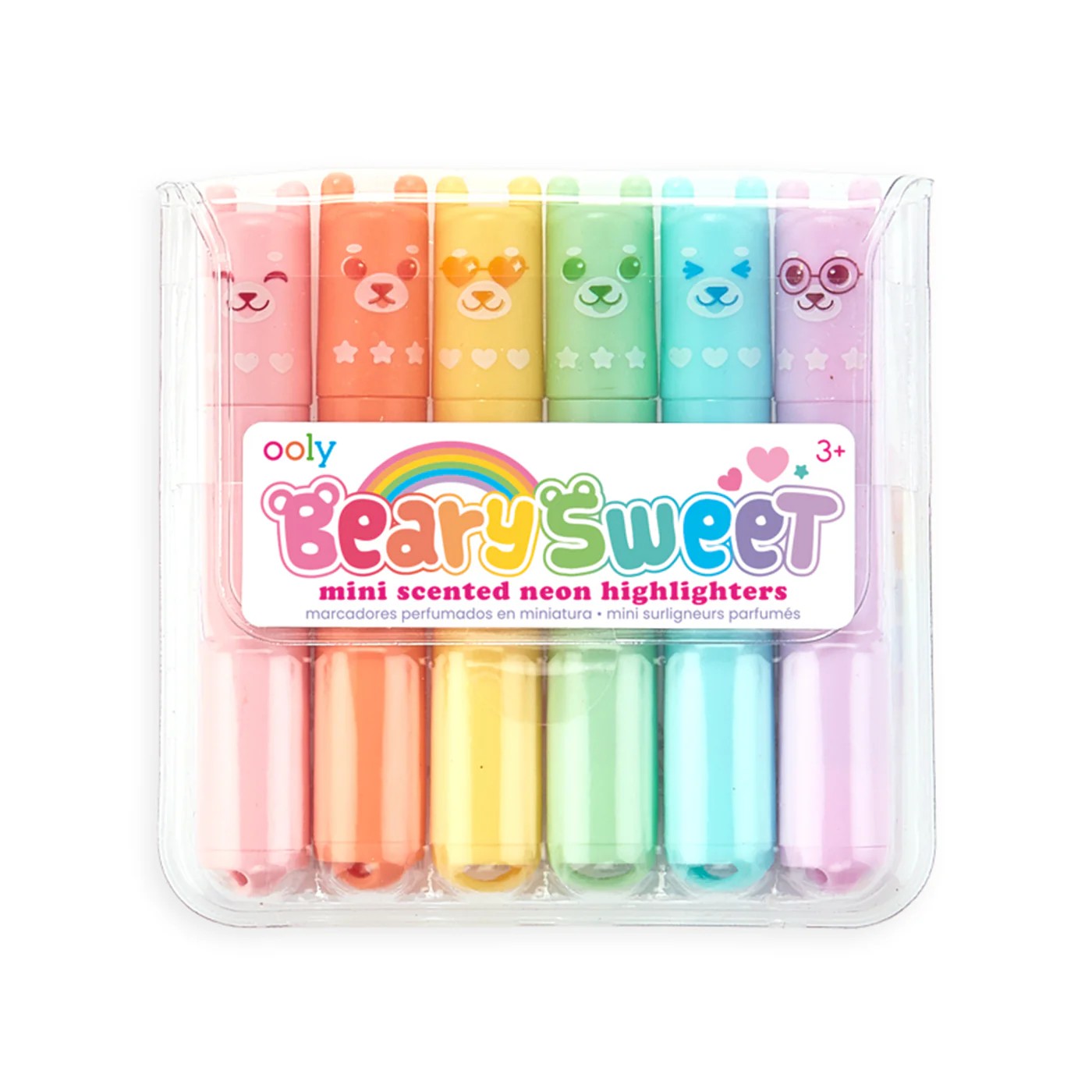 Ooly Beary Sweet Mini Kokulu 6'lı Highlighter