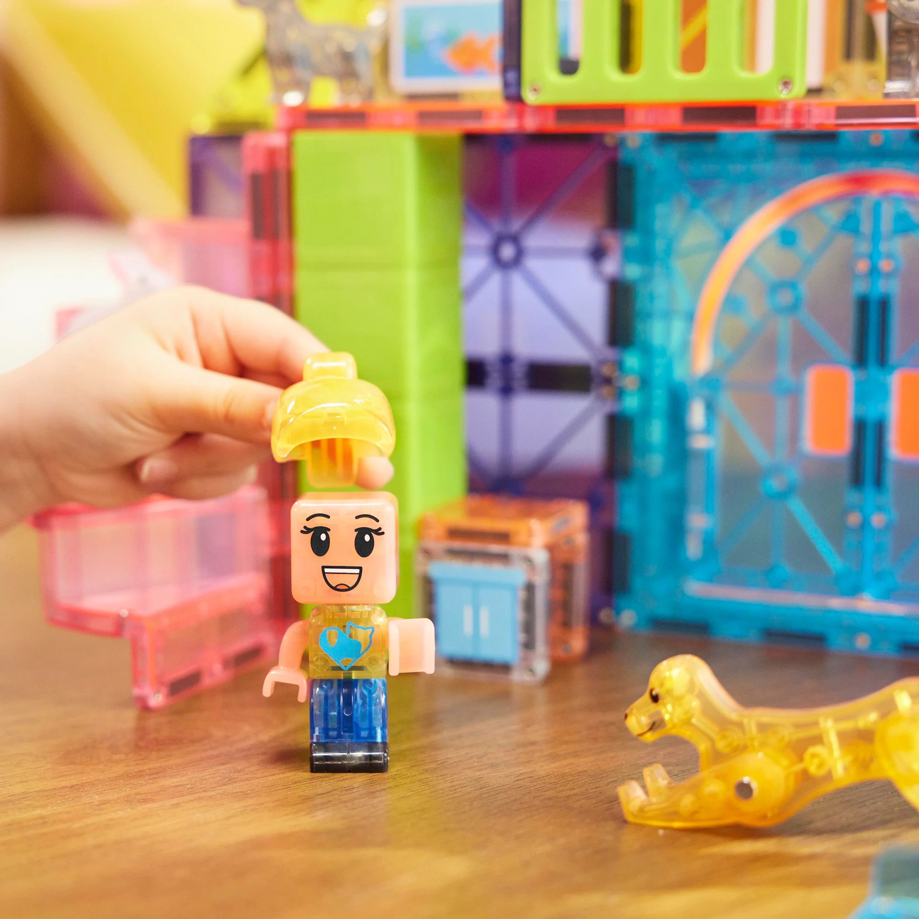Magna-Tiles - Pet Playhouse - 50 Parça