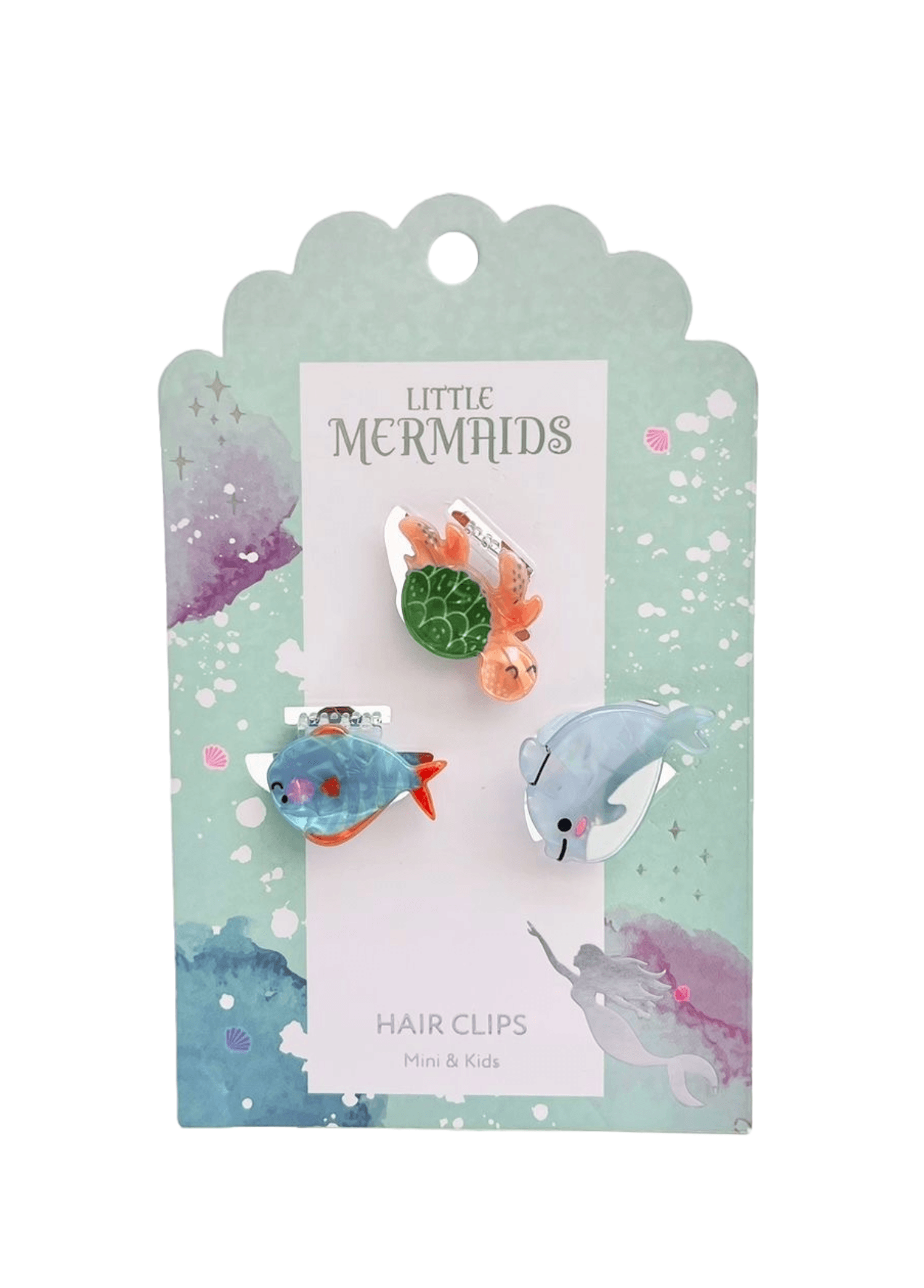 Little Mermaids - Çocuk Toka Small / Yunus