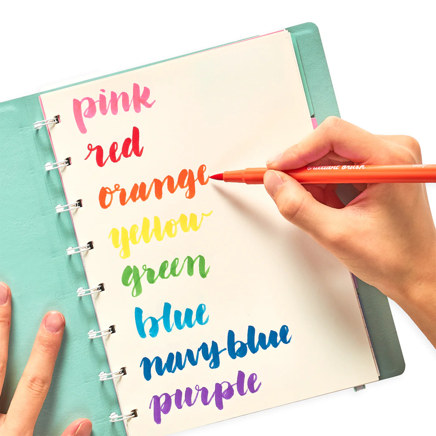 Ooly Brilliant Brush Fırça Uçlu 12'li Keçeli Kalem