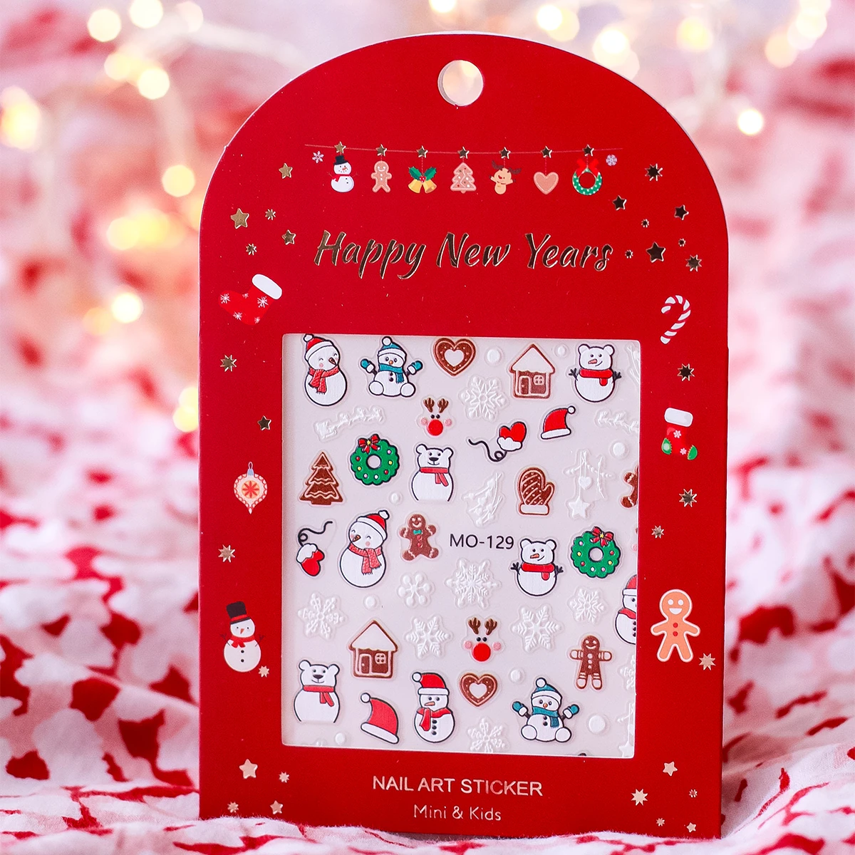 Mini & Kids Çocuk Tırnak Sticker Christmas - Snowman