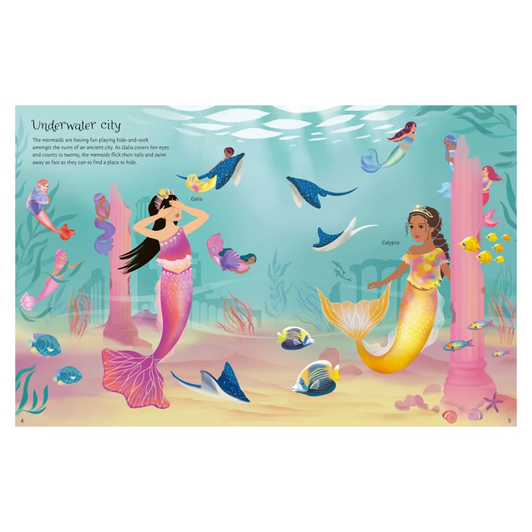 sticker dolly dressing mermaid kingdom STICKER DOLLY DRESSING MERMAID KINGDOM: Fiona Watt, Antonia Miller, Johanna Furst: 9781801314886: Amazon.com: Books