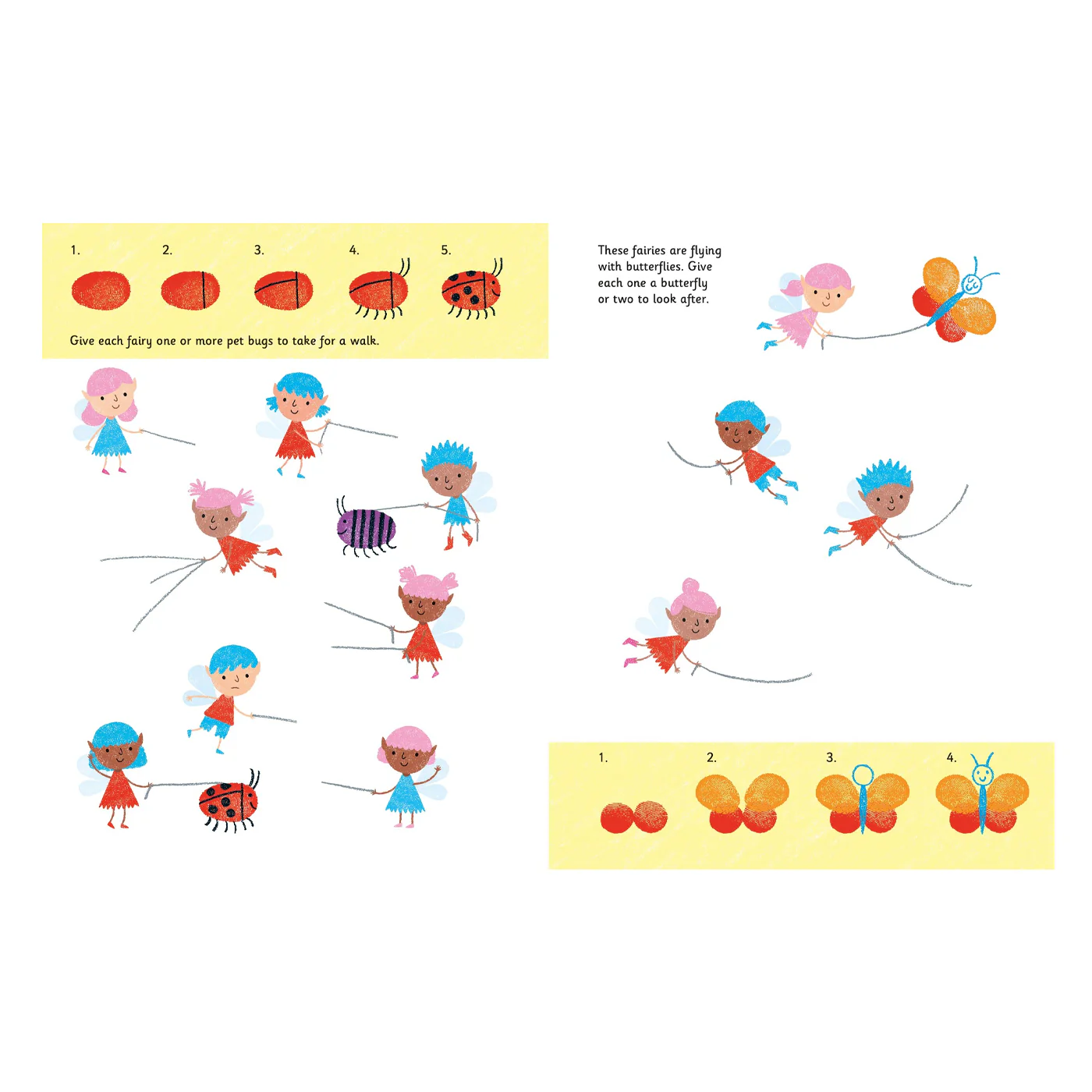Fingerprint Activities Fairies And Unicorns