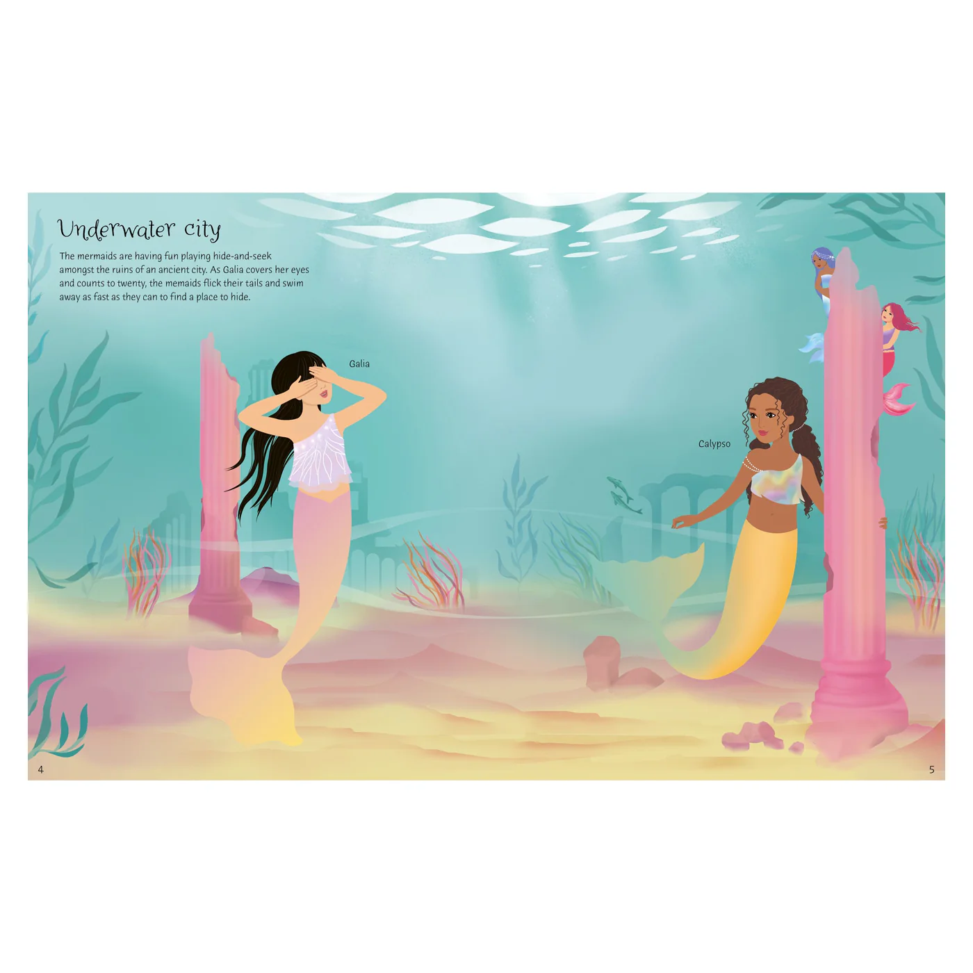 Sticker Dolly Dressing Mermaid Kingdom