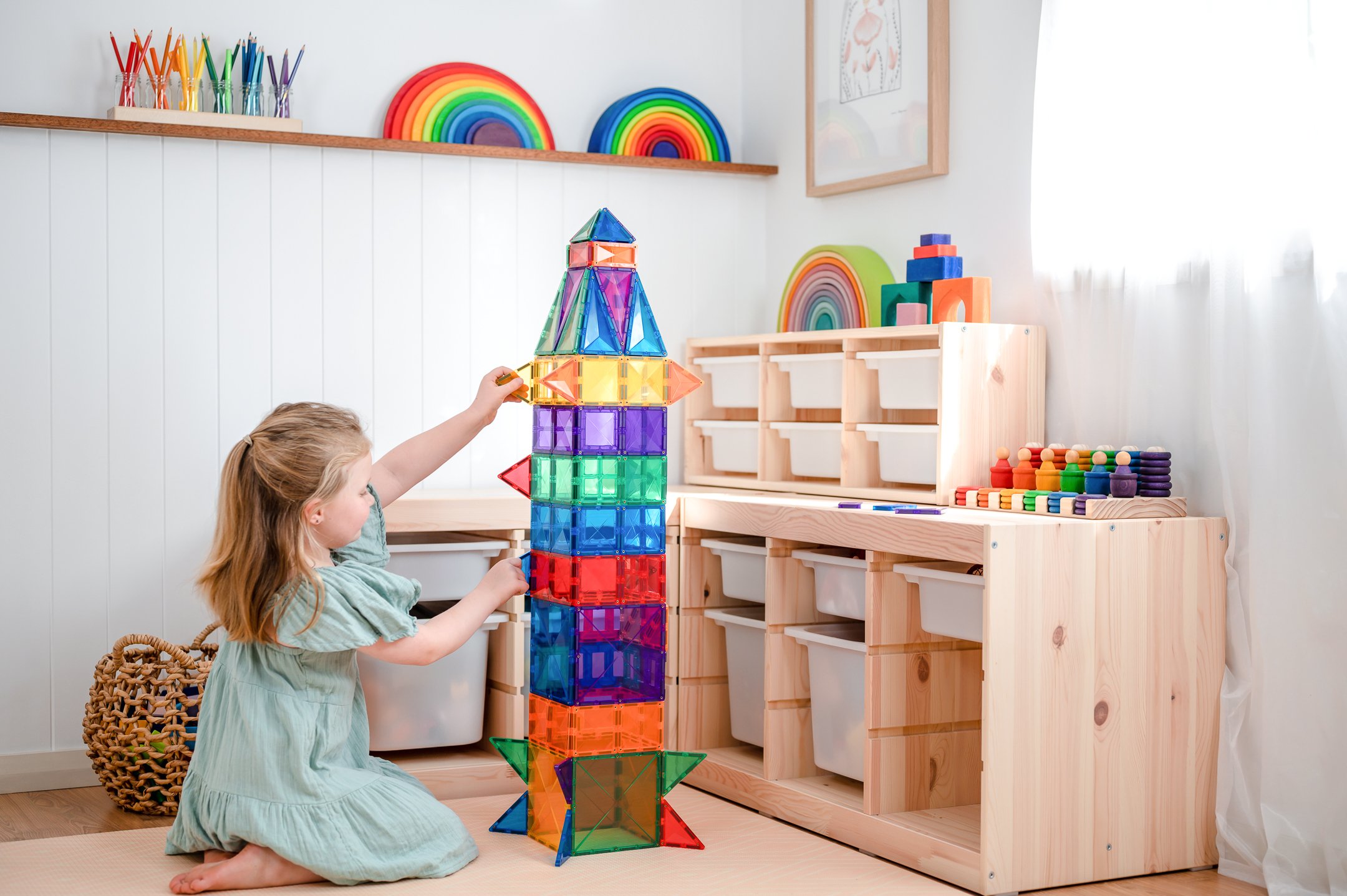 Connetix Rainbow Creative Set - 102 Parça