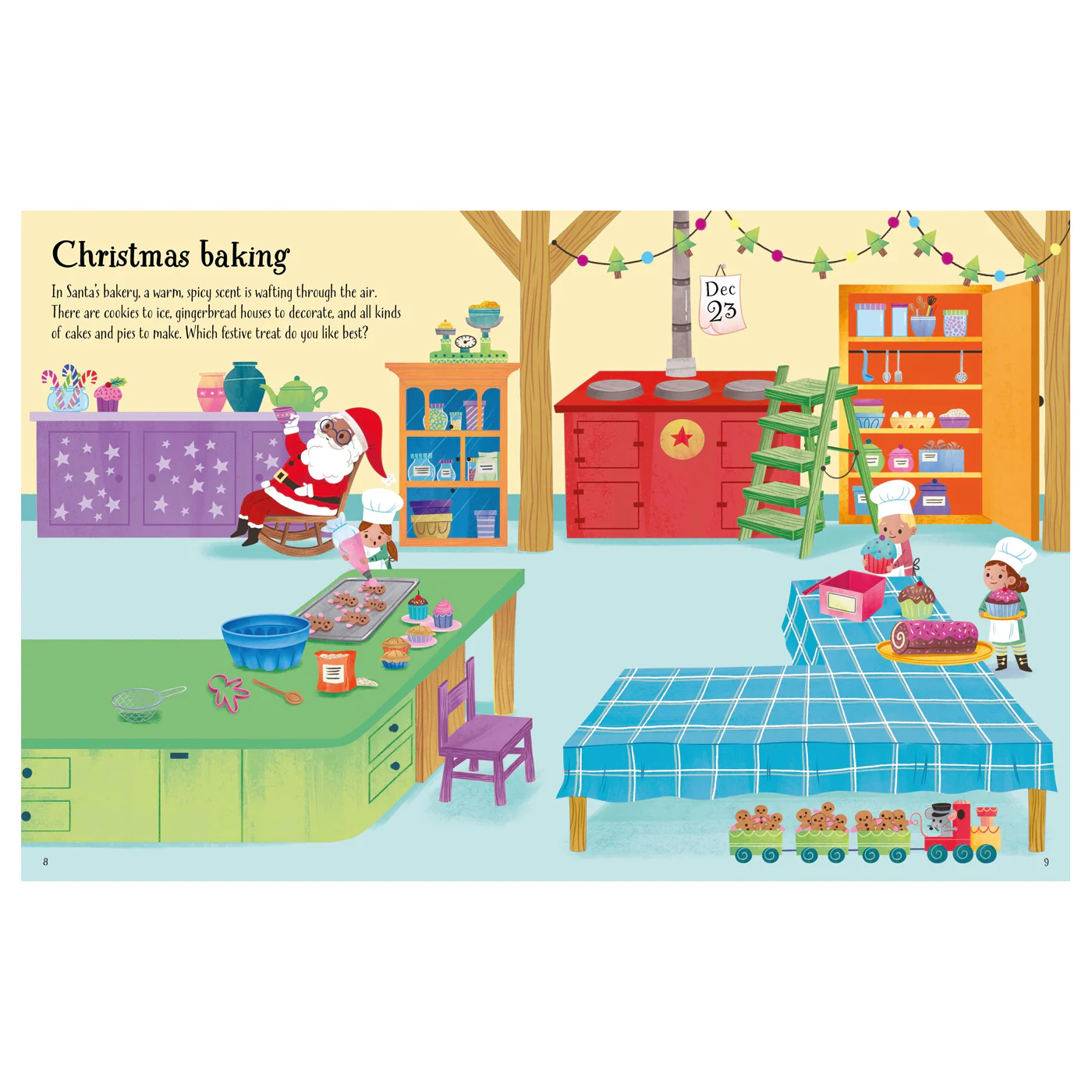First Sticker Book Christmas