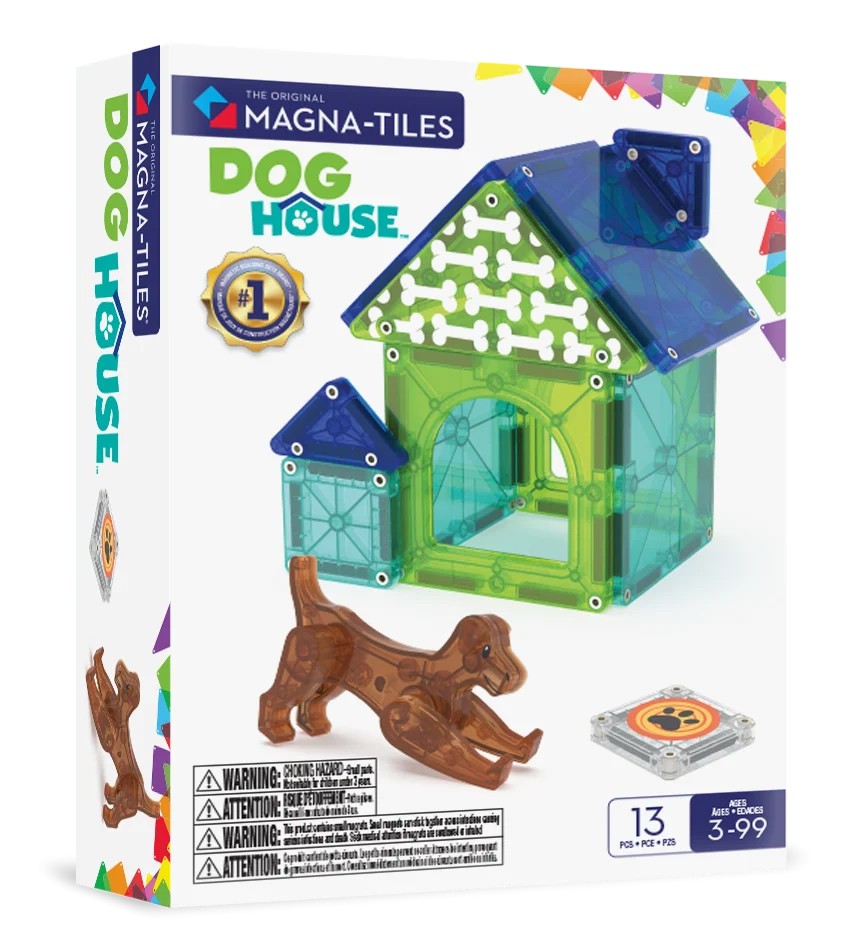 Magna-Tiles - Dog House - 13 Parça