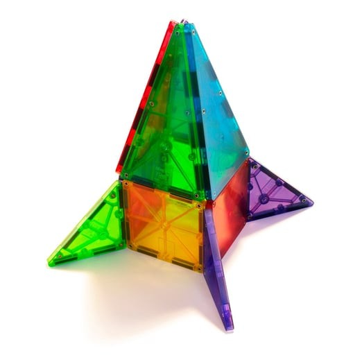 Magna-Tiles - Clear Color Set - 32 Parça