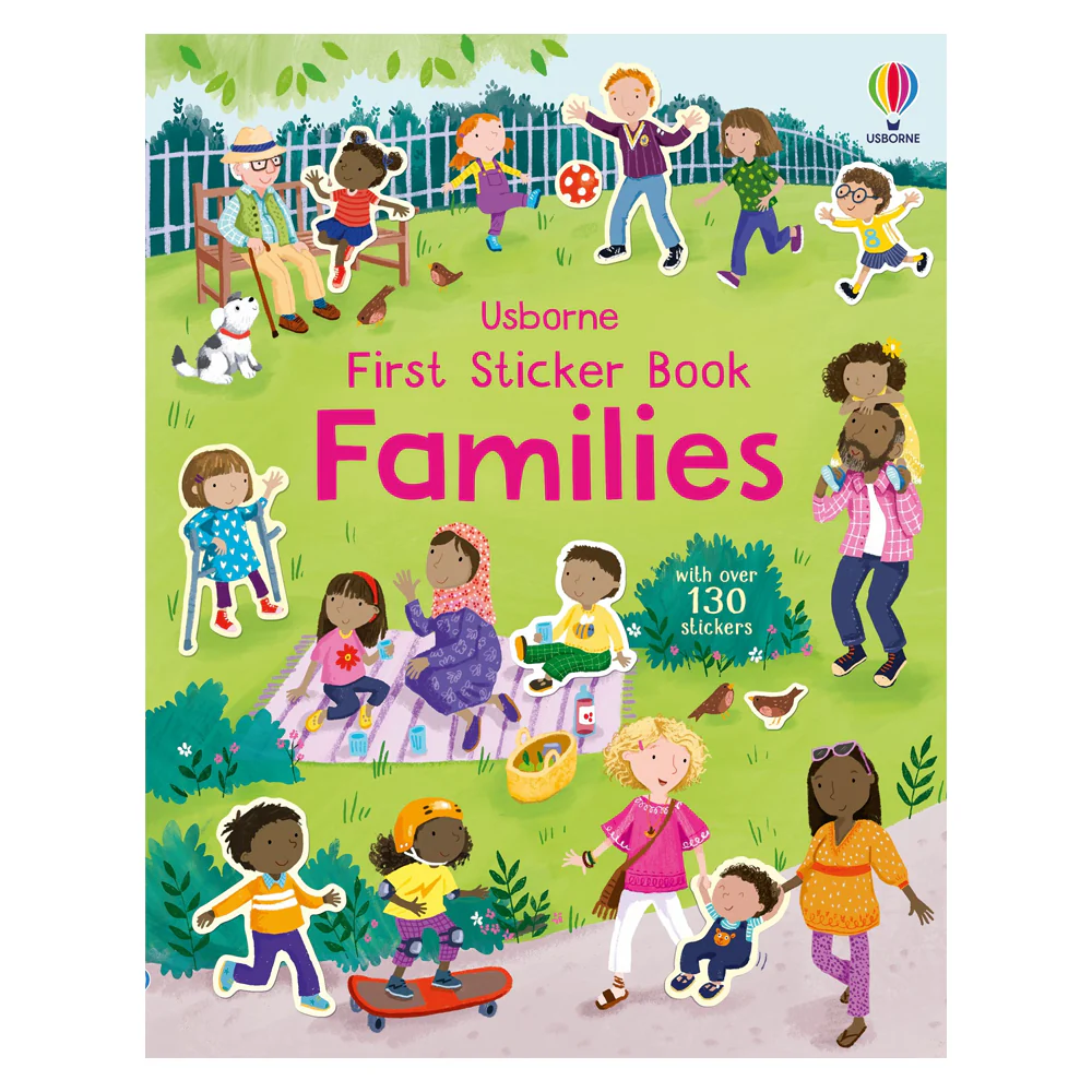 First Sticker Book Families