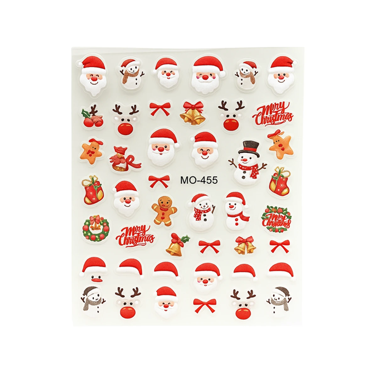 Mini & Kids Çocuk Tırnak Sticker Christmas - Santa