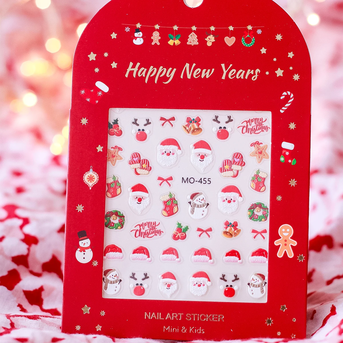 Mini & Kids Çocuk Tırnak Sticker Christmas - Santa