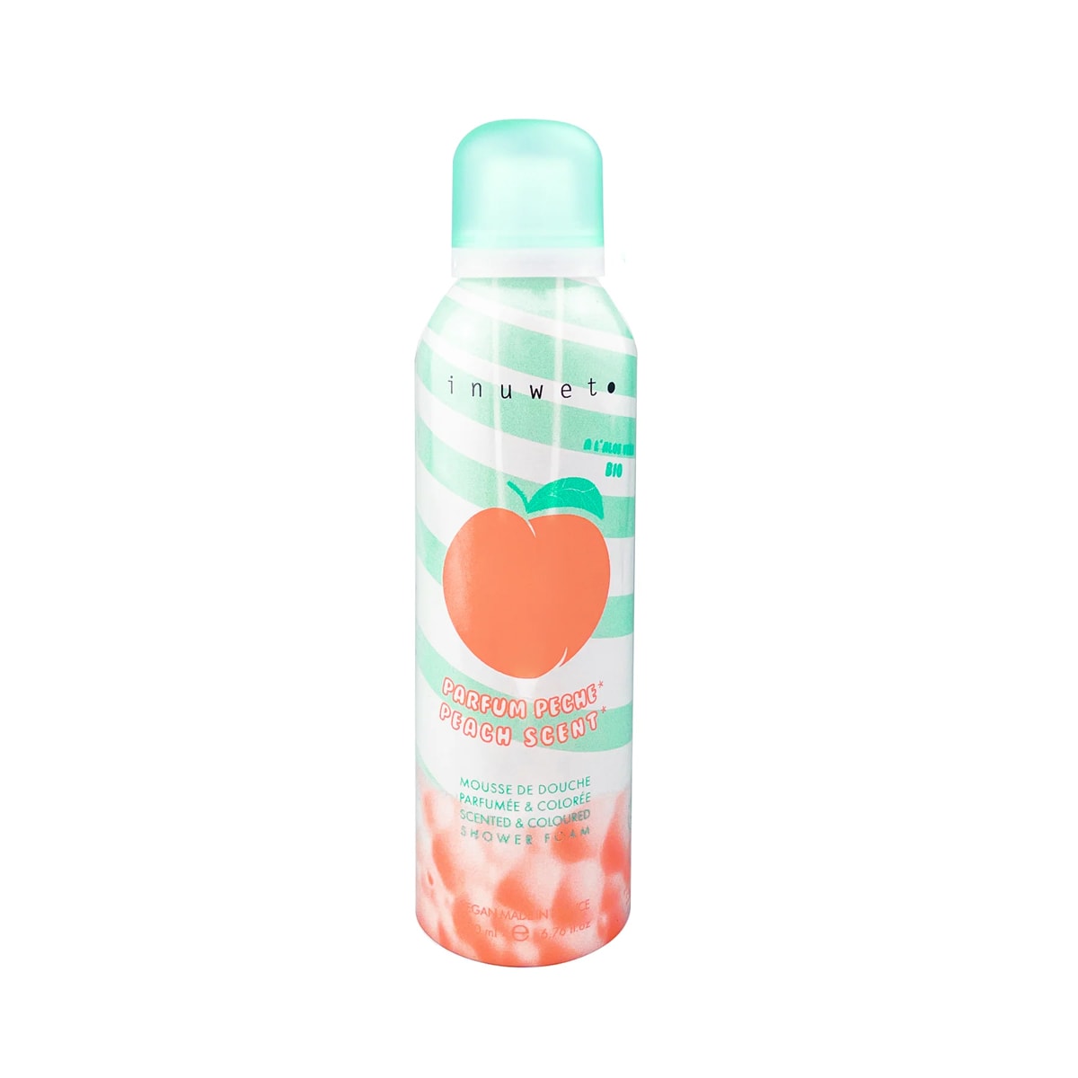 Inuwet Şeftali Kokulu Duş Köpüğü 200ml