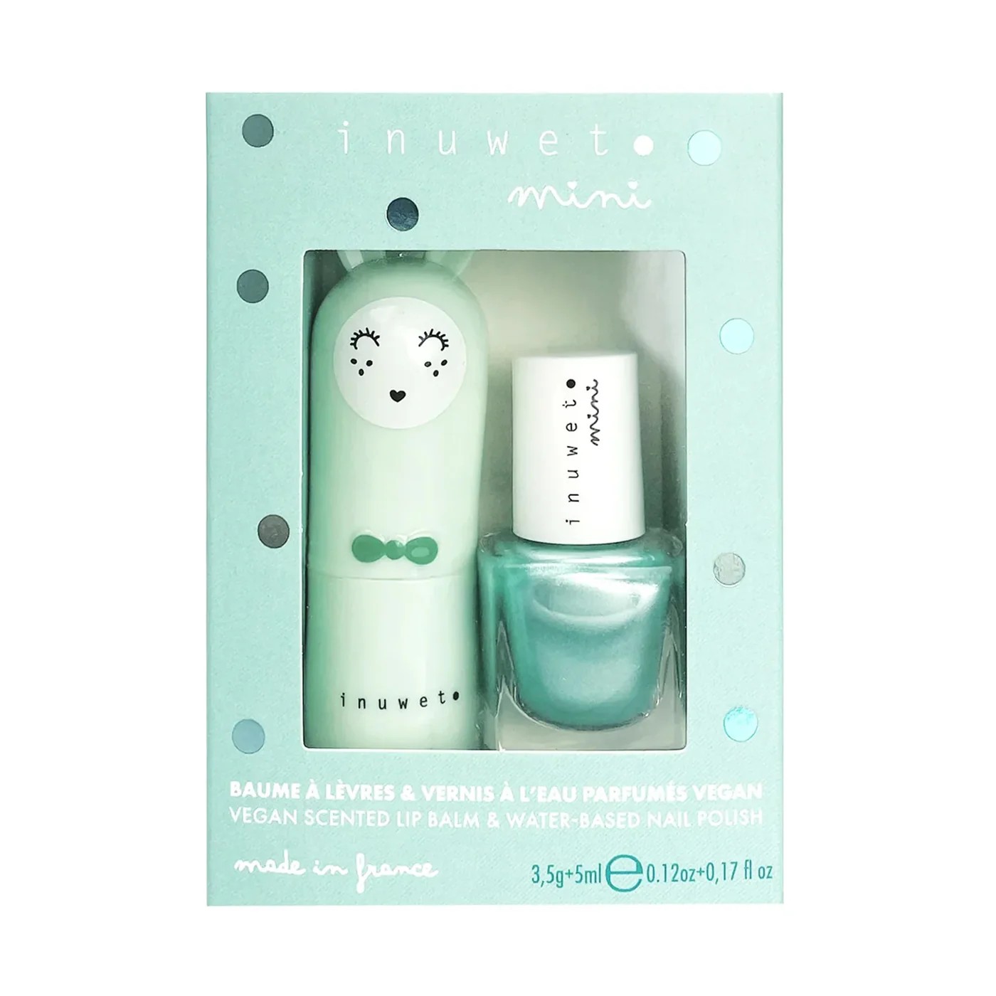  Inuwet Duo Oje & Lip Balm Set /Aqua
