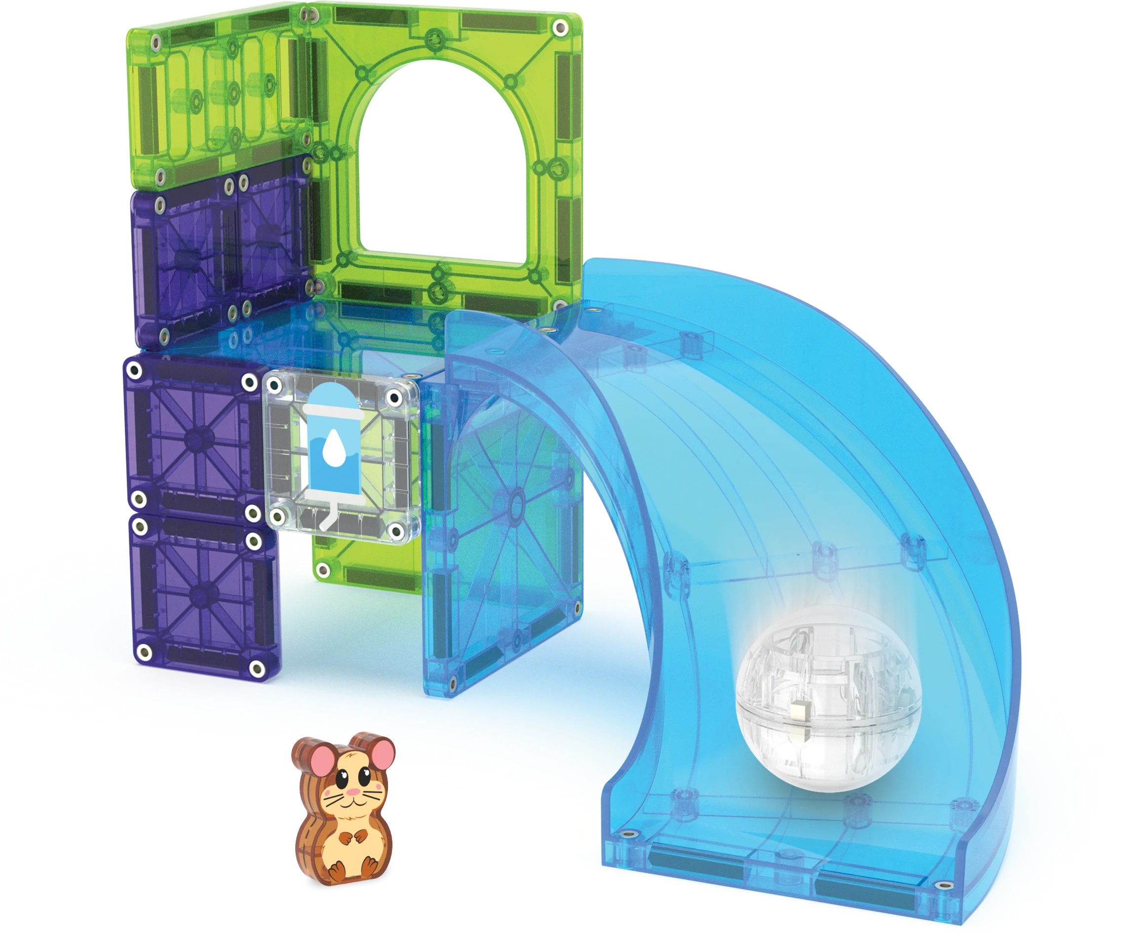 Magna-Tiles - Hamster Ball - 13 Parça