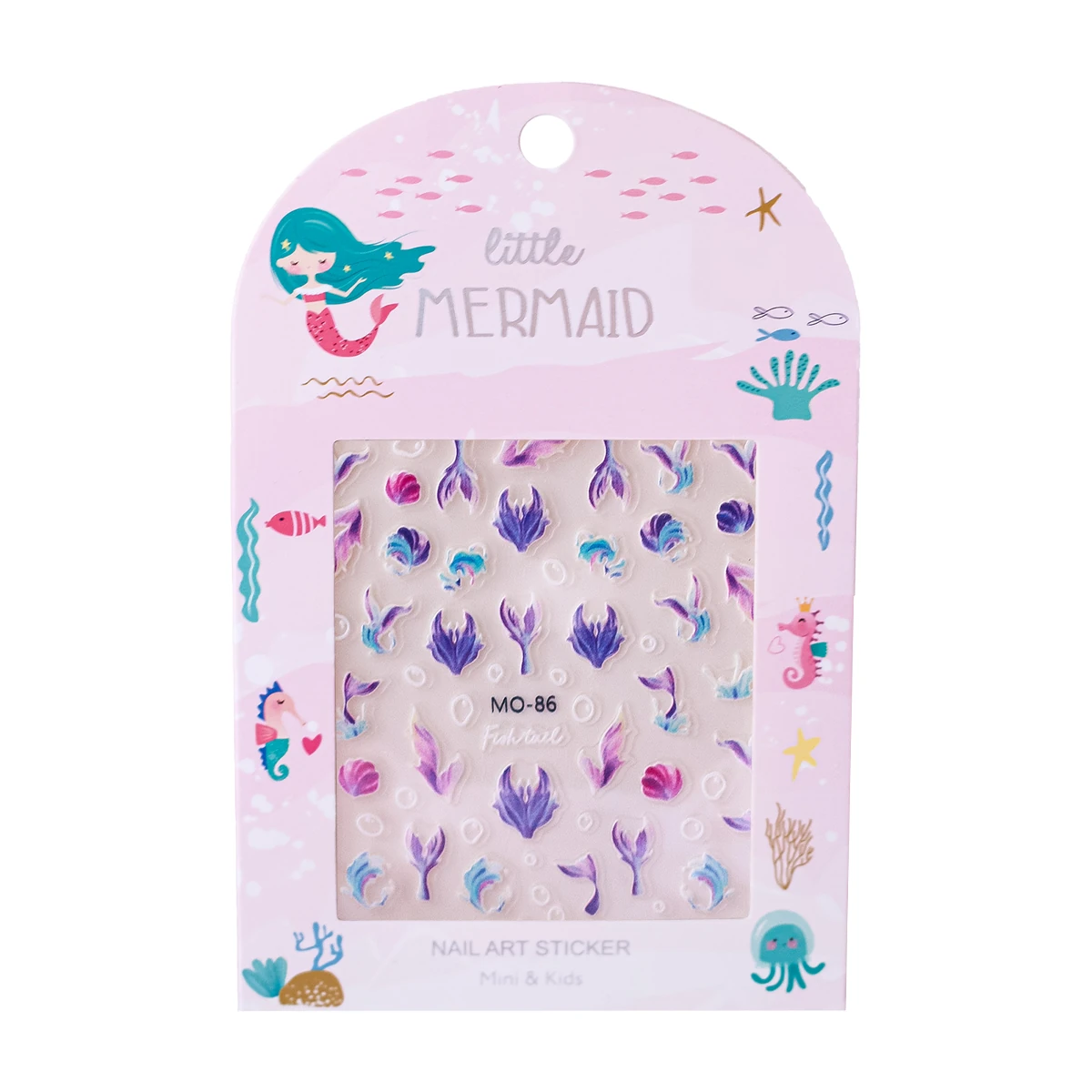 Mini & Kids Çocuk Tırnak Sticker - Deniz Kızı