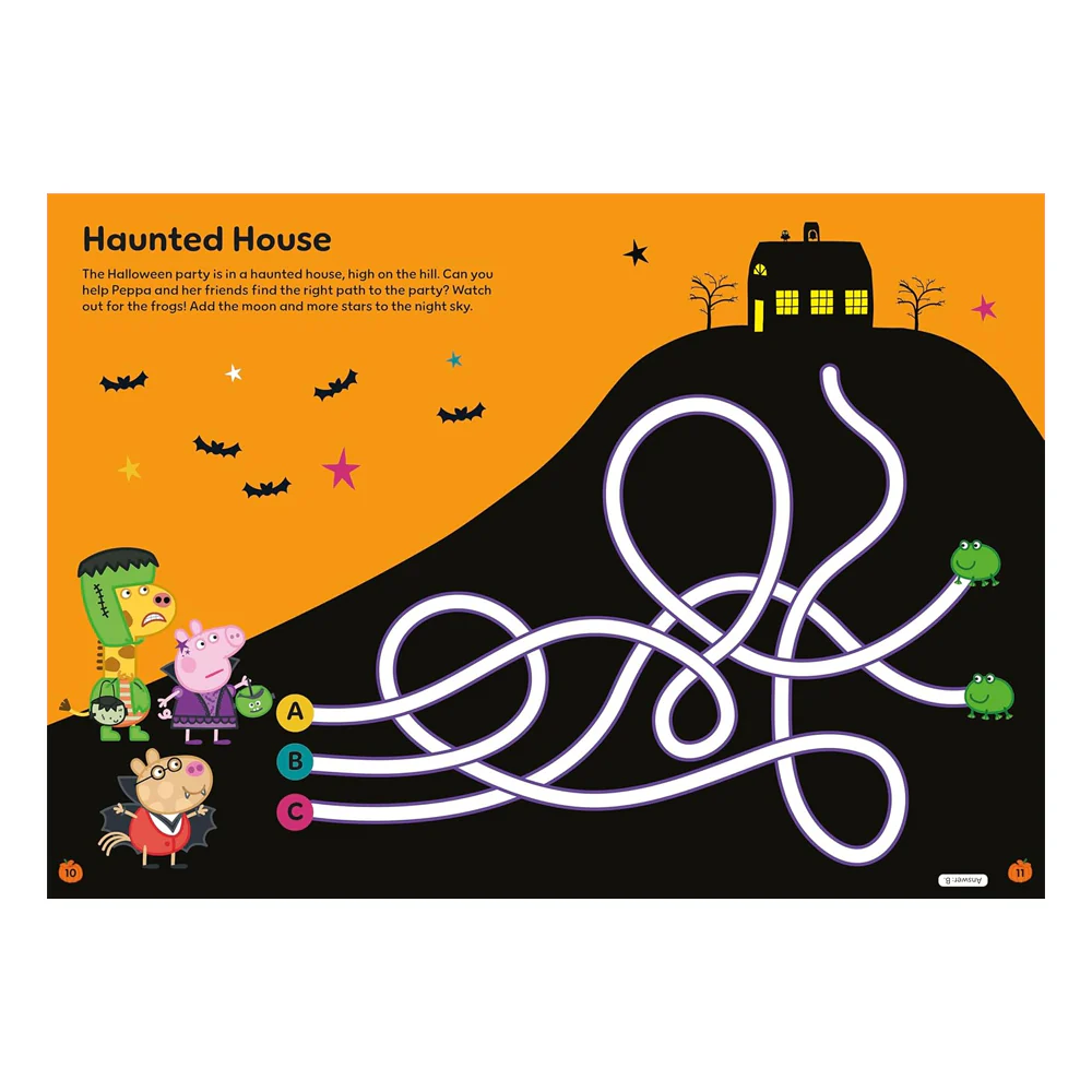 Peppa Pig: Peppa's Halloween Sticker Activity book
