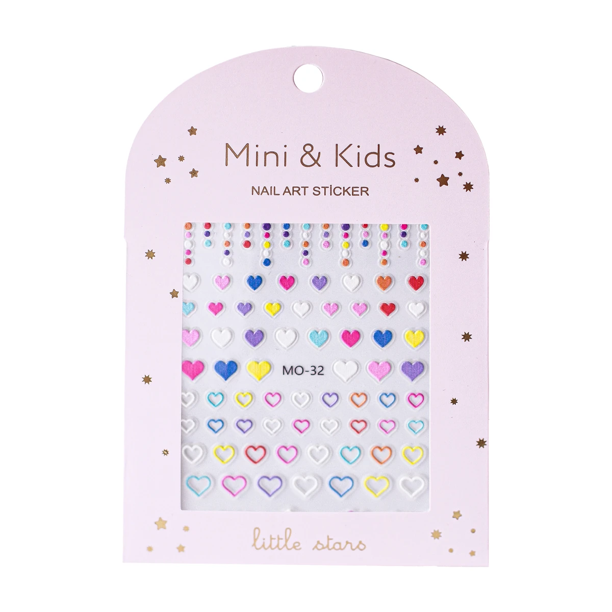 Mini & Kids Çocuk Tırnak Sticker - Kalp