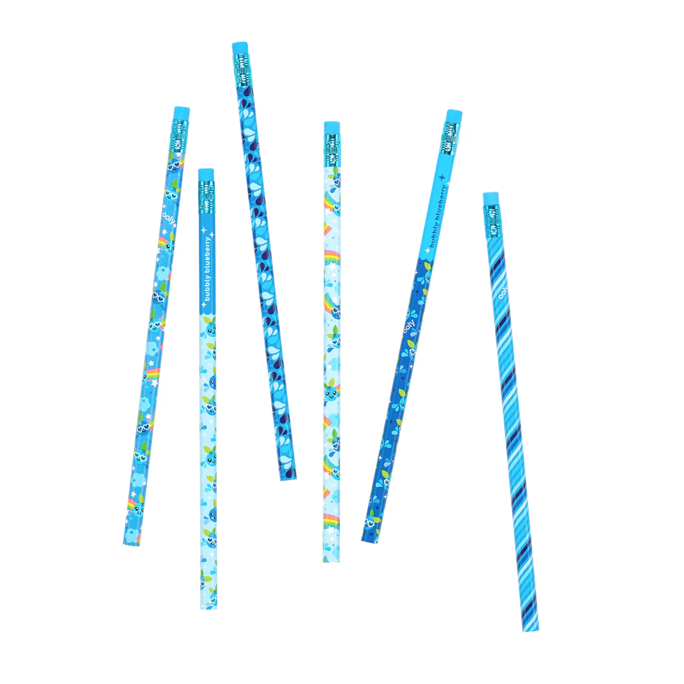 Ooly Juicy Yabanmersini Kokulu 6’lı Kurşun Kalem