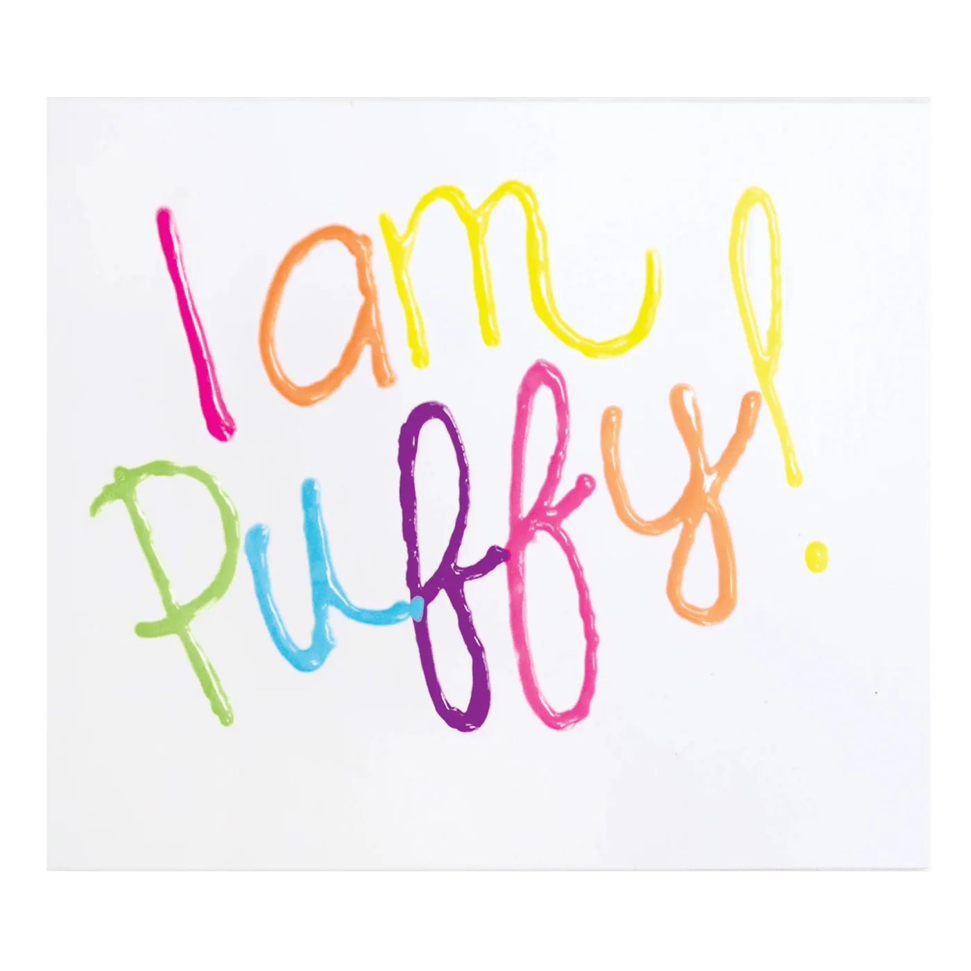 Ooly Magic Puffy Pens Sihirli Kabartma 6'lı Jel Boya Kalemi