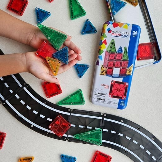 Magna-Tiles microMAGS Travel Set - Seyahat Seti 26 Parça (12x Display)