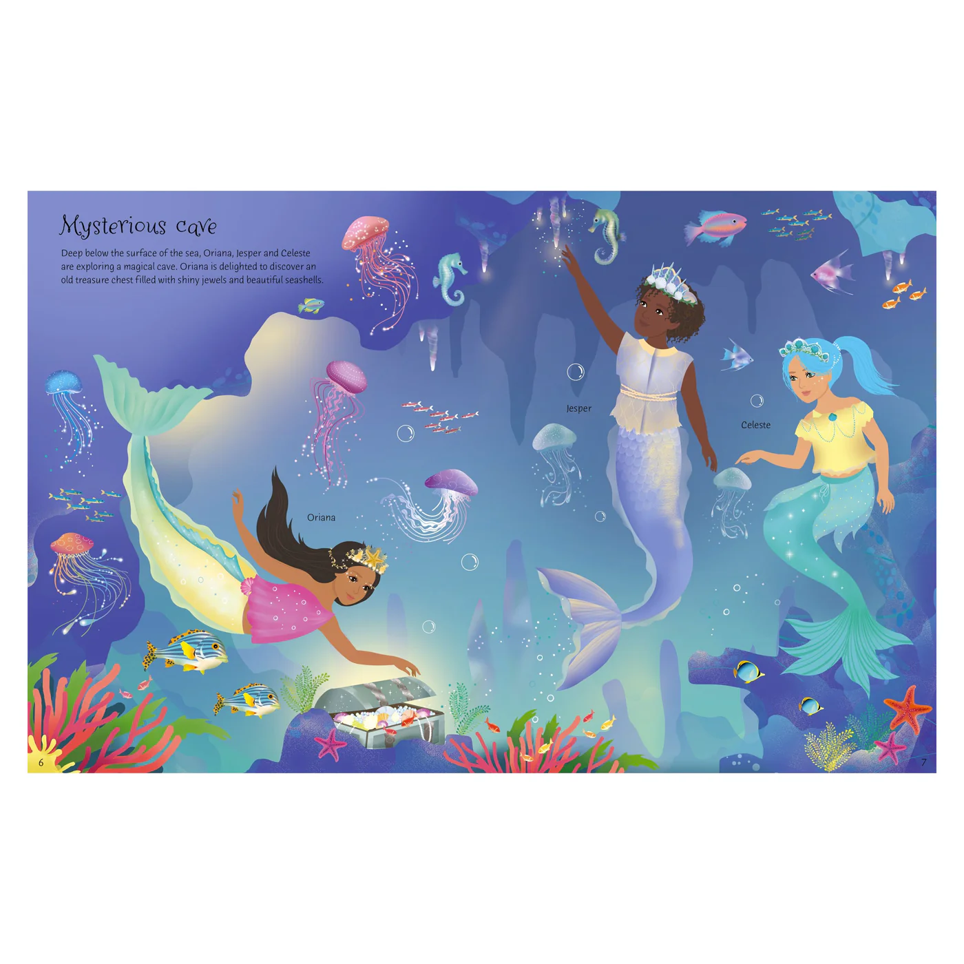 Sticker Dolly Dressing Mermaid Kingdom
