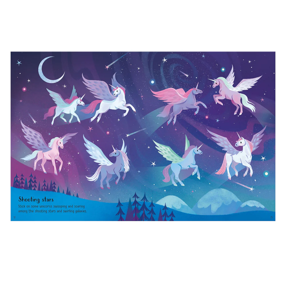 First Sticker Book Unicorns