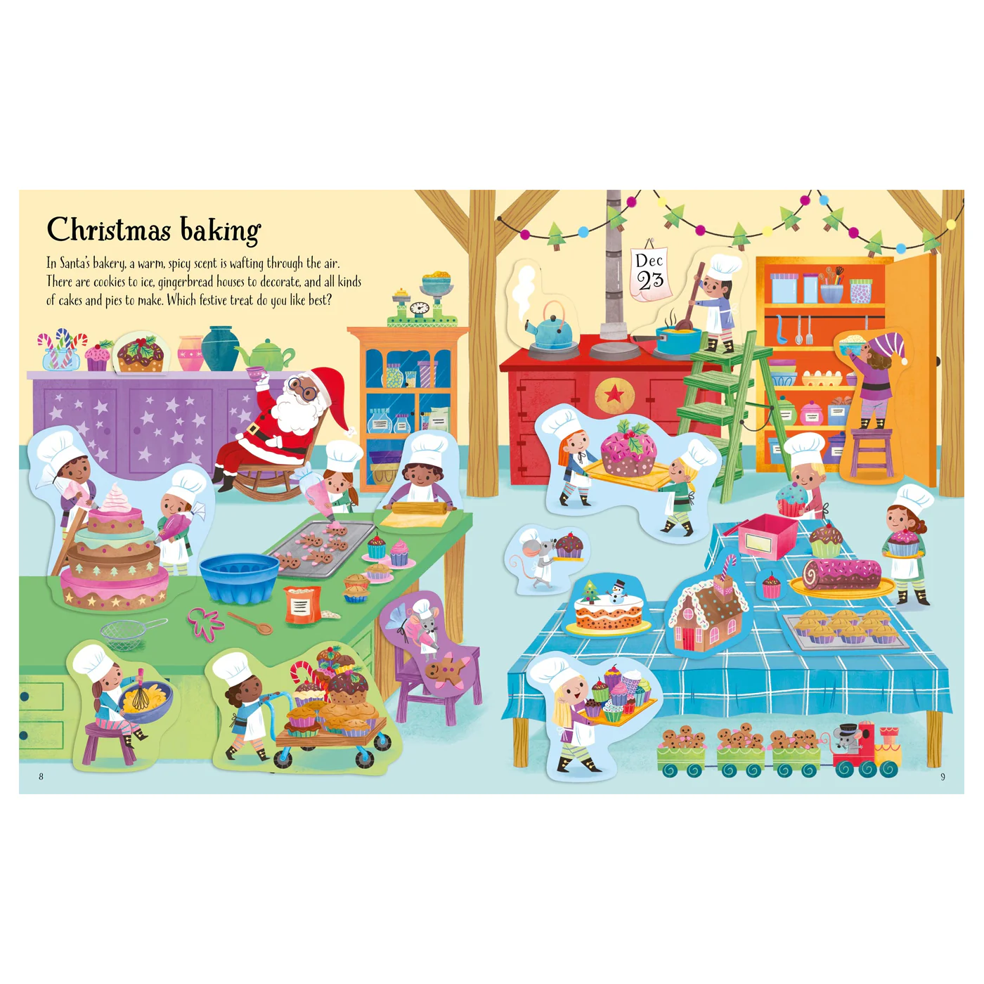 First Sticker Book Christmas