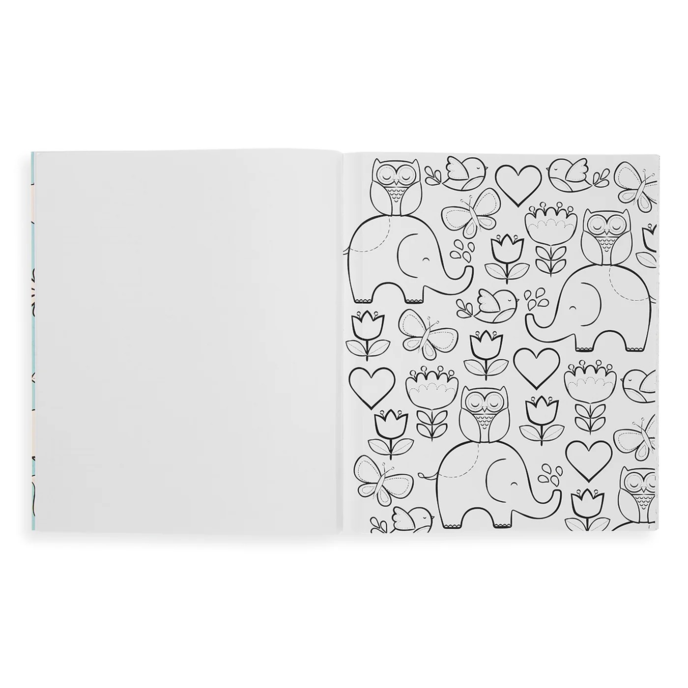 Ooly Boyama Kitabı - Little Cozy Critters