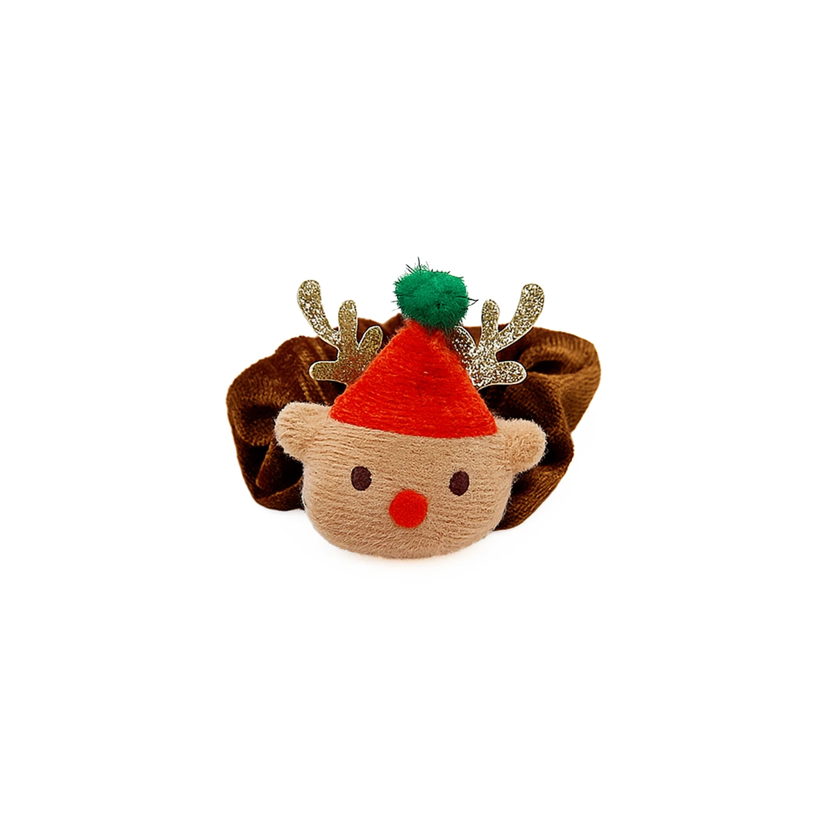 Mini & Kids - Christmas Scrunchie Baby Rudolph