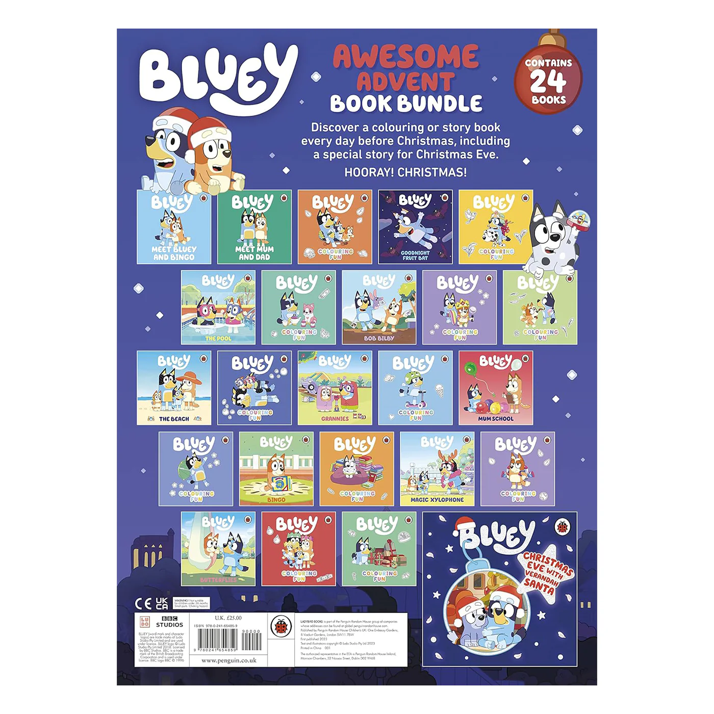 Bluey - Awesome Advent Book Bundle
