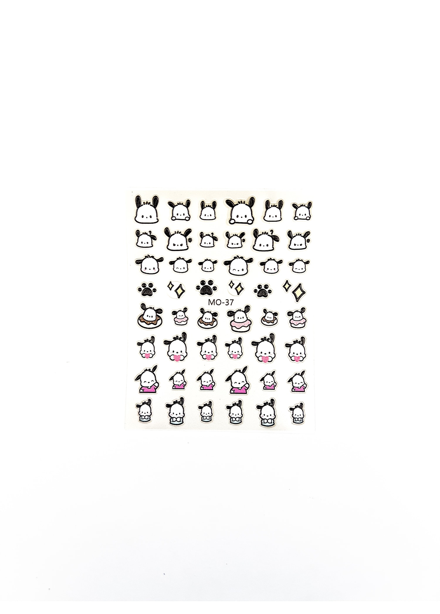 Mini & Kids Nail Sticker Halloween - Black Dog