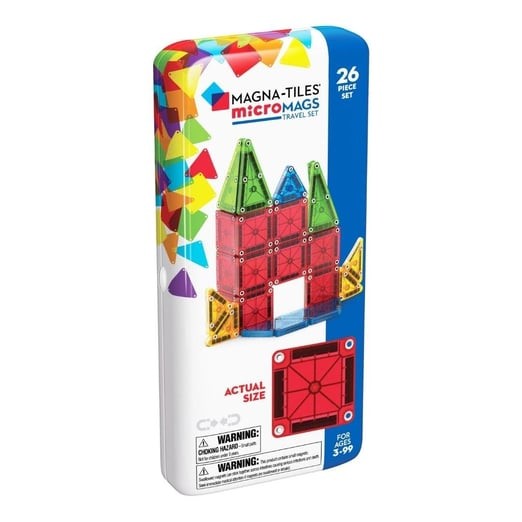 Magna-Tiles microMAGS Travel Set - Seyahat Seti 26 Parça (12x Display)