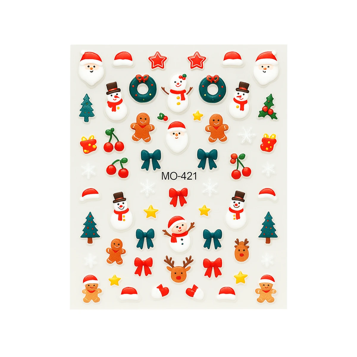 Mini & Kids Çocuk Tırnak Sticker Christmas