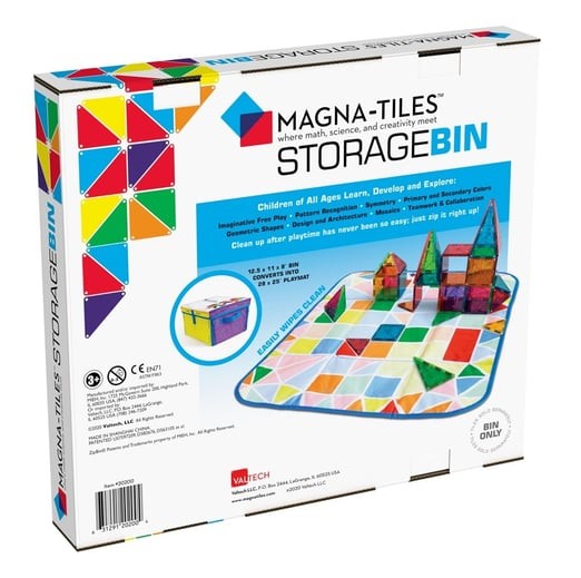 Magna-Tiles - Saklama Kutusu & Oyun Matı