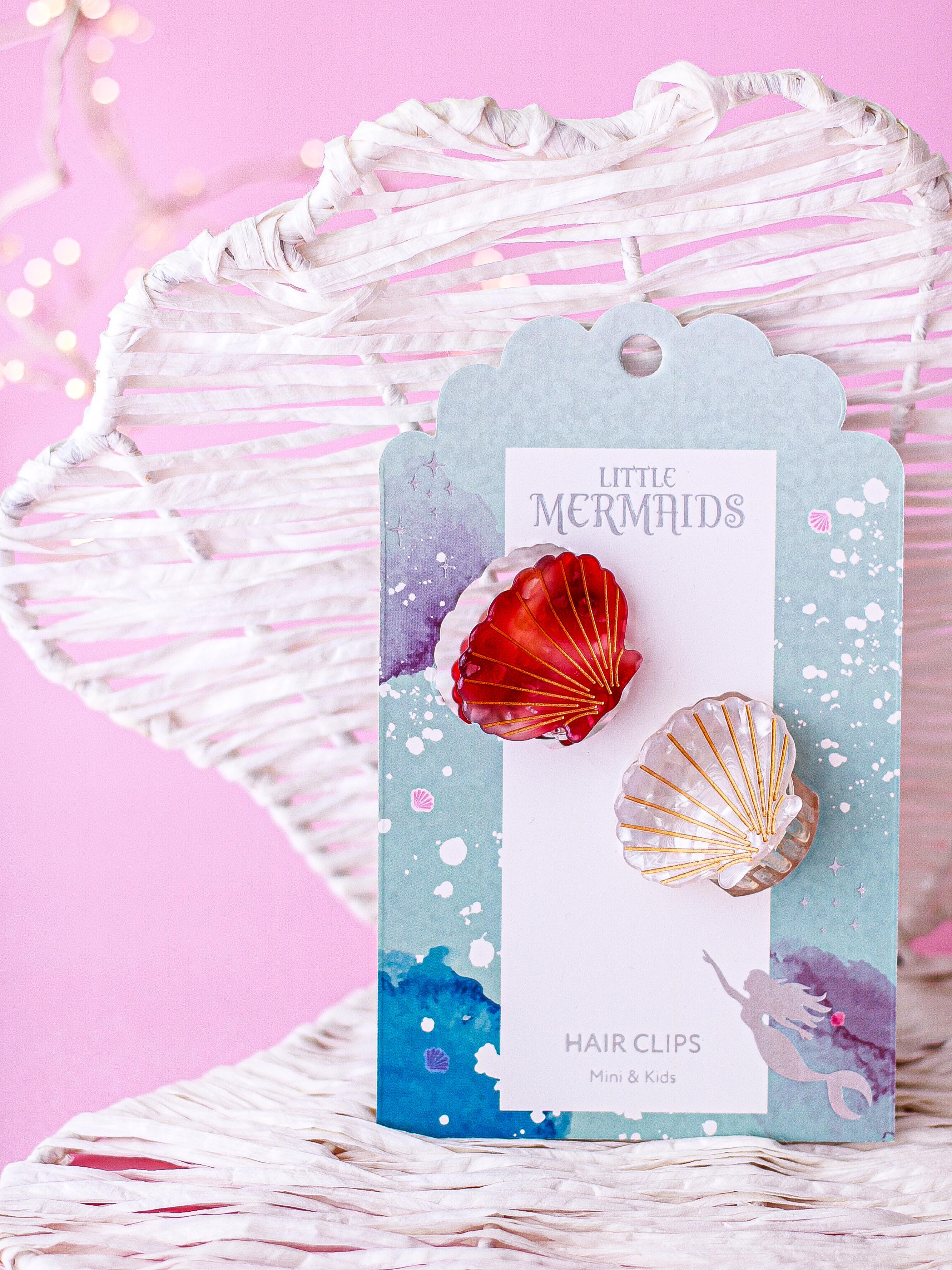 Mini & Kids Little Mermaids Hair Clips Medium